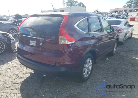 2013 Honda Cr-V Ex-L from USA, damaged, VIN 5J6RM3H74DL049800